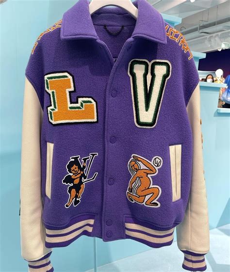 varsity jacket louis vuitton|lovi vitton varsity jacket.